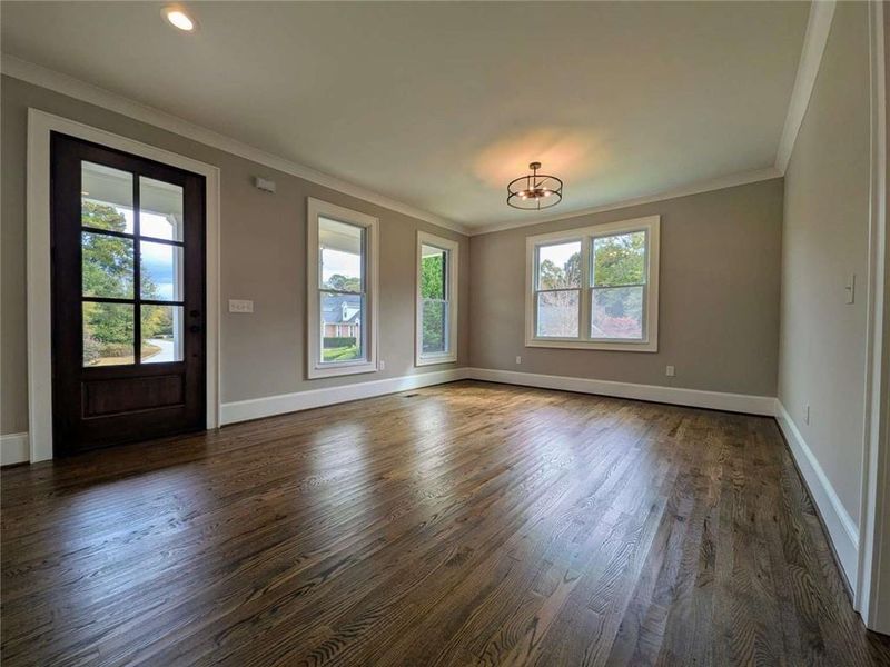 Spacious, unfurnished interior of a new home in , Covington (Image 37).