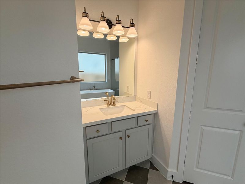 Second Main Bath Vanity
