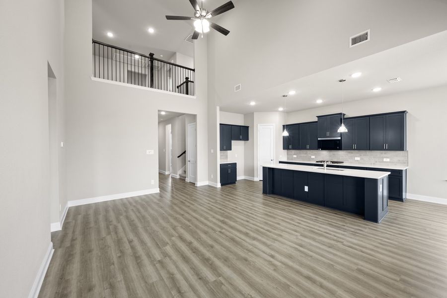 Spacious, unfurnished interior of a new home in The Oaks, Red Oak (Image 15). Spacious, unfurnished interior of a new home in The Oaks, Red Oak (Image 15).