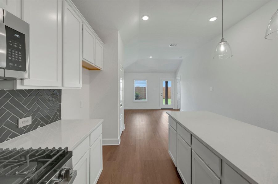 Furnished interior view inside a new home in Sorella, Tomball (Image 14).