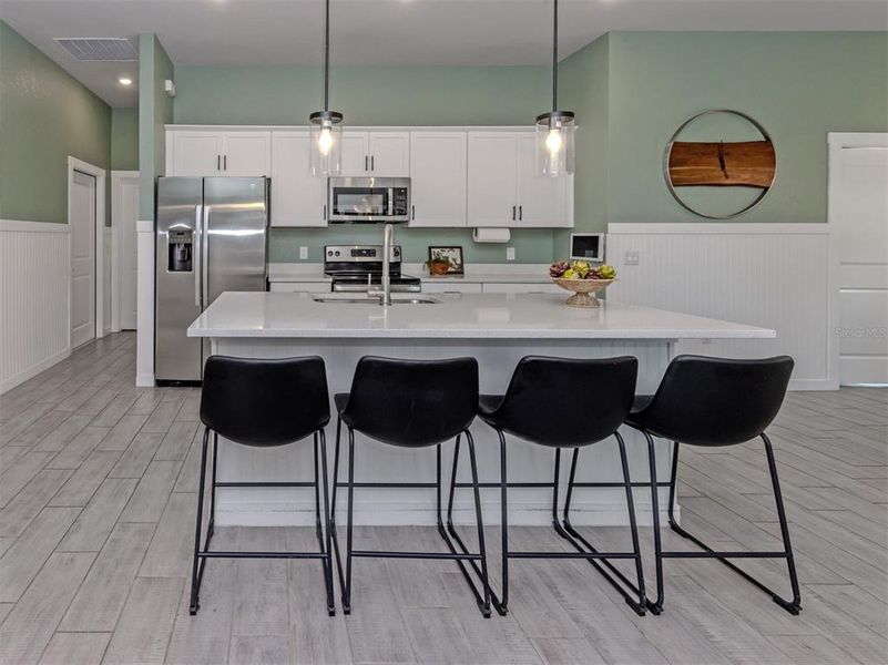 Furnished interior view inside a new home in , Port Charlotte (Image 5). Furnished interior view inside a new home in , Port Charlotte (Image 5).