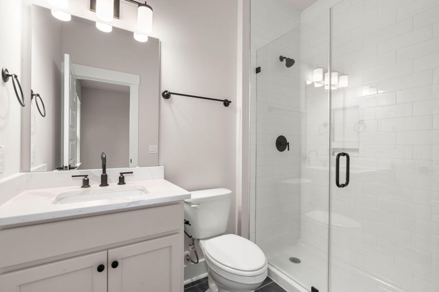 Furnished interior view inside a new home in , Mount Pleasant (Image 35).