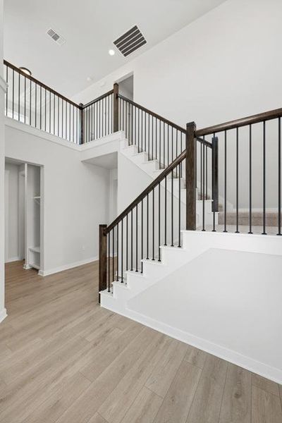Spacious, unfurnished interior of a new home in Terrace Collection At Turner's Crossing, Buda (Image 36). Spacious, unfurnished interior of a new home in Terrace Collection At Turner's Crossing, Buda (Image 36).