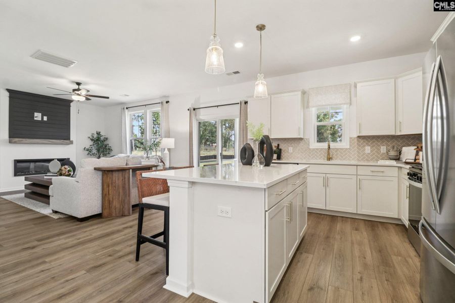 Colors and options may be different in ACTUAL house.