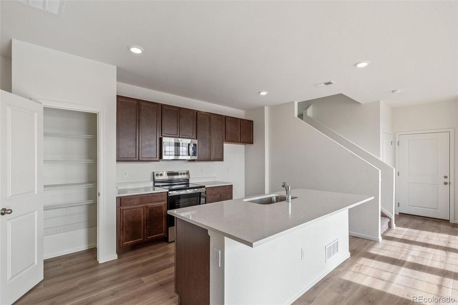 Furnished interior view inside a new home in Sky Ranch Villas, Watkins (Image 13). Furnished interior view inside a new home in Sky Ranch Villas, Watkins (Image 13).