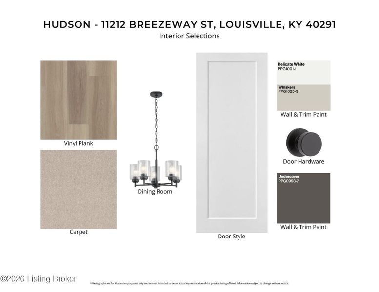 Sample of building materials used in homes in Windcrest Farms, Louisville (Image 5). Sample of building materials used in homes in Windcrest Farms, Louisville (Image 5).