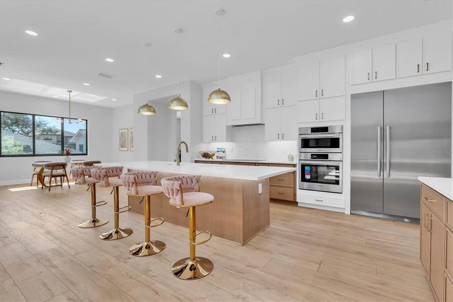 Furnished interior view inside a new home in , St. Petersburg (Image 12).