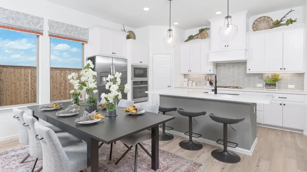 Furnished interior view inside a new home in Woodhavyn, Magnolia (Image 10).