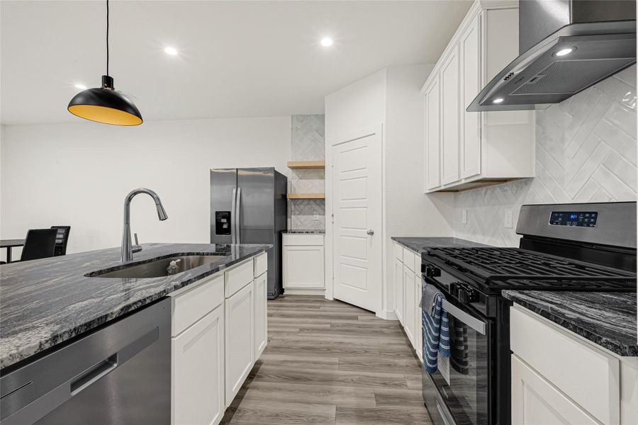 Furnished interior view inside a new home in , Houston (Image 9).