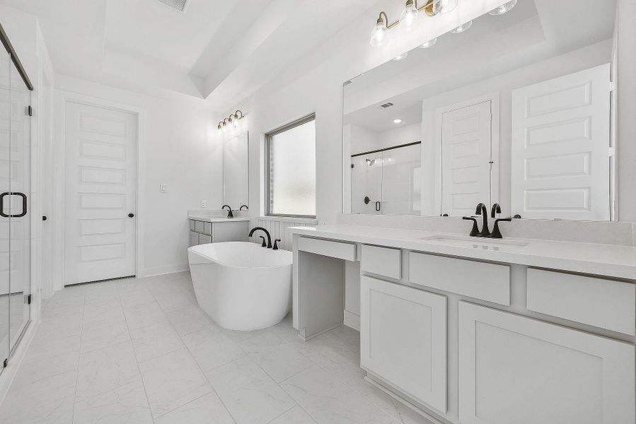 Representative furnished interior of a home built from the The Fairfax III by Westin Homes in The Trails, New Caney (Image 6).