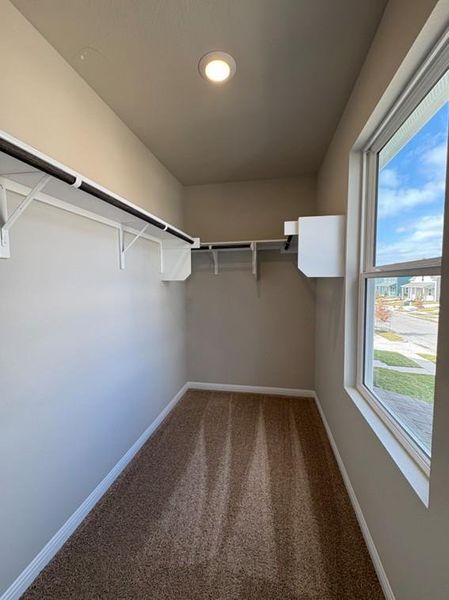 Walk-in Closet in Primary Bedroom