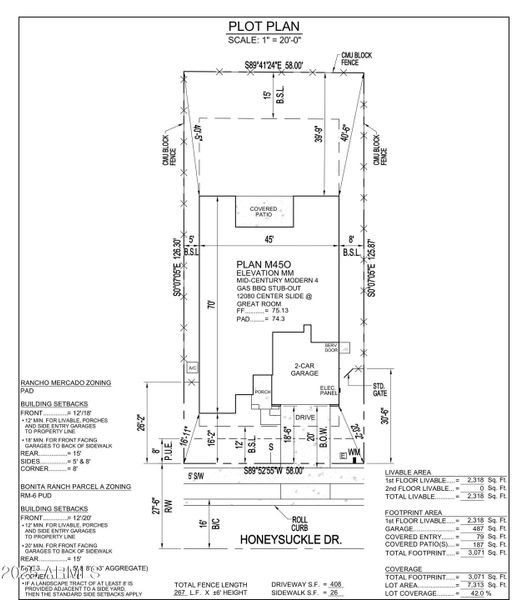 Lot 1179 Plot Plan