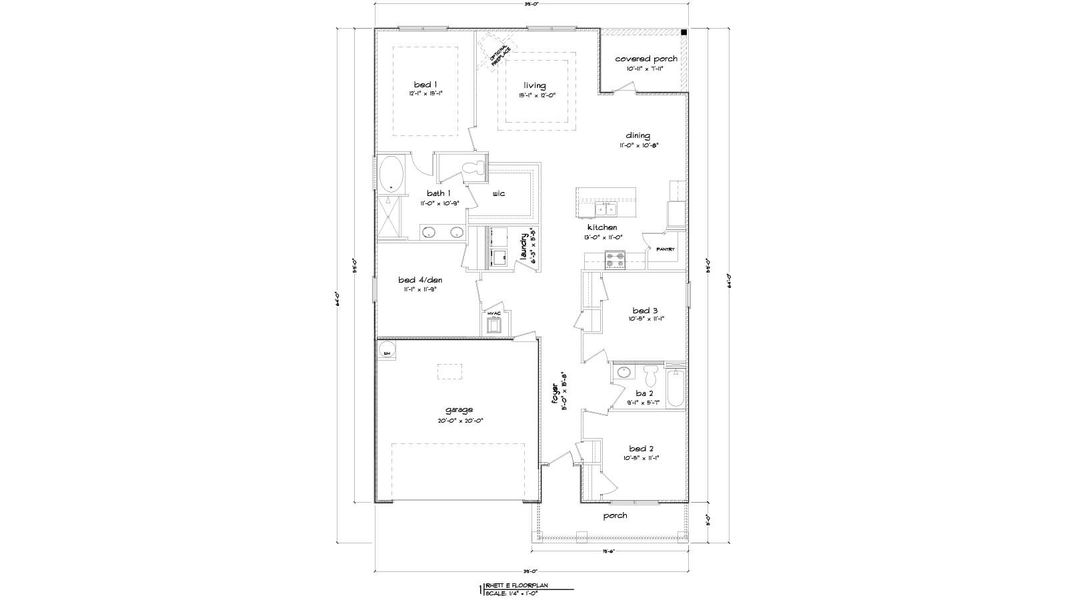 2D floor plan layout of this home in Caballeros Estates At Hombre, Panama City Beach, FL (Image 3).