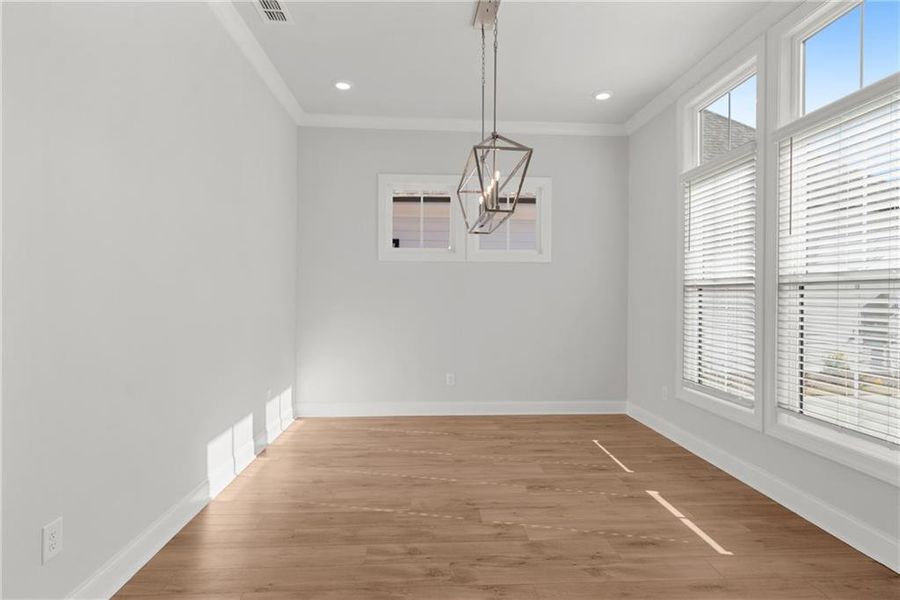 Spacious, unfurnished interior of a new home in Promenade at Sawnee Village, Cumming (Image 24).
