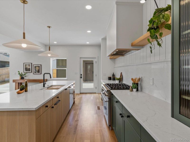Furnished interior view inside a new home in , Denver (Image 15).
