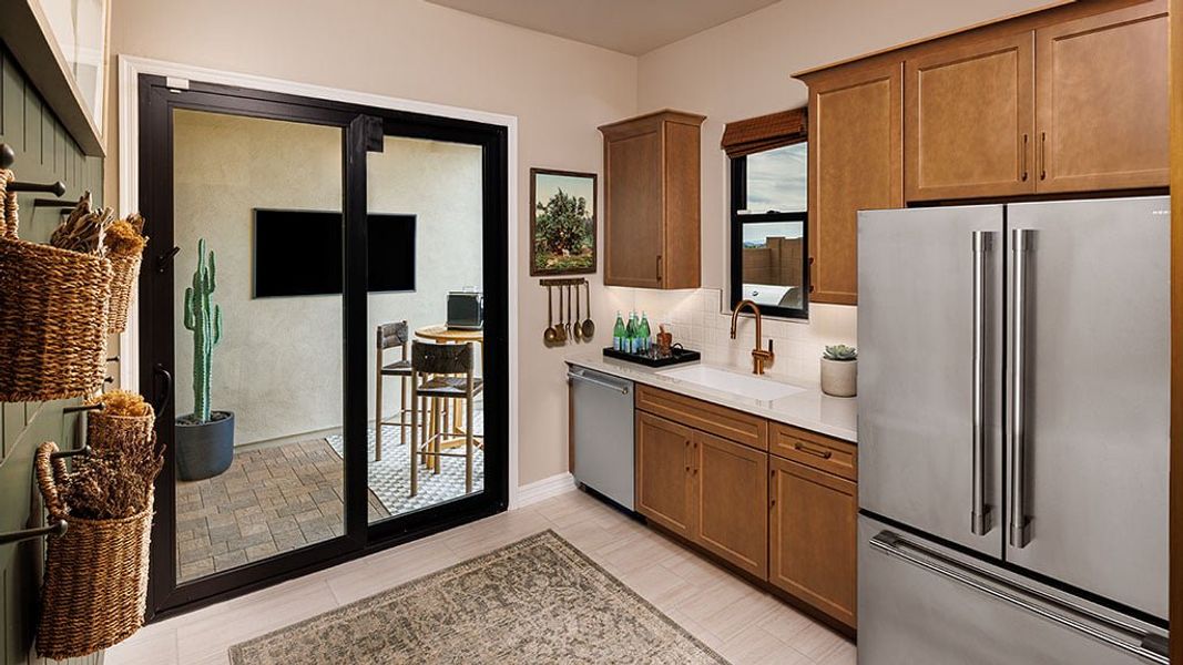 Representative furnished interior of a home built from the Alder by Taylor Morrison in Verdin Capstone Collection, Phoenix (Image 9).
