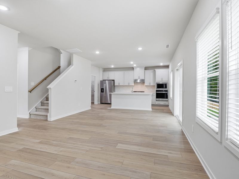 Spacious, unfurnished interior of a new home in Avalon Place - Signature Series, Durham (Image 13). Spacious, unfurnished interior of a new home in Avalon Place - Signature Series, Durham (Image 13).