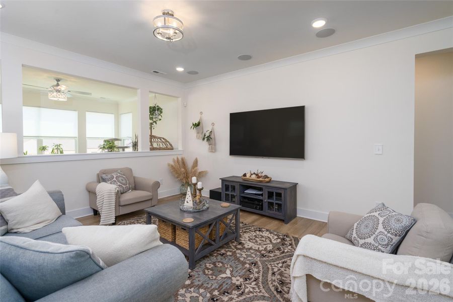 Furnished interior view inside a new home in , Sherrills Ford (Image 6).