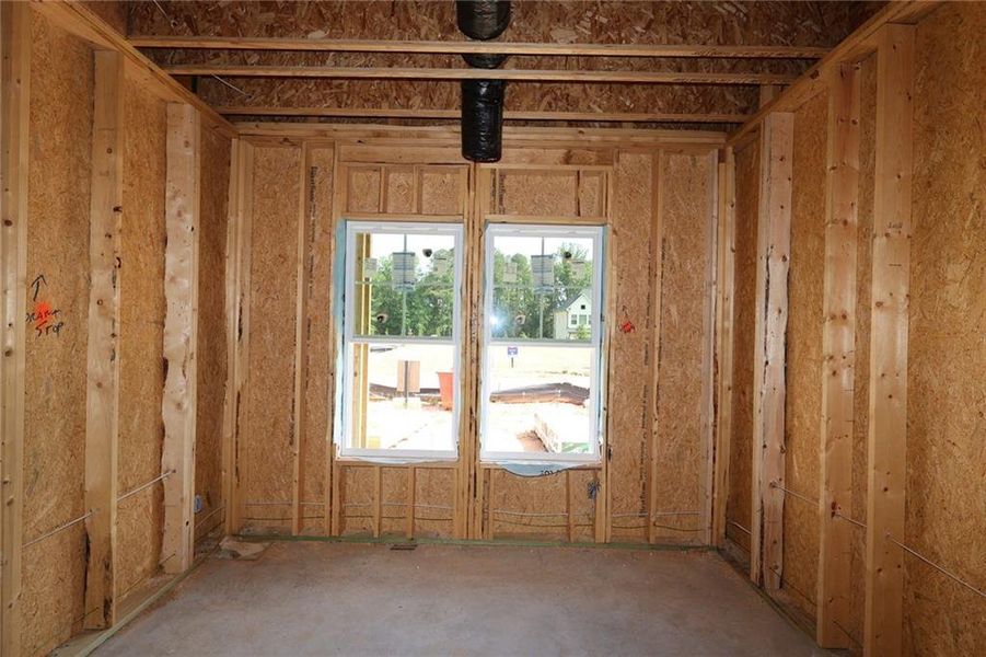 In-progress construction of a new home in Settingdown Farms, Cumming, GA (Image 5).