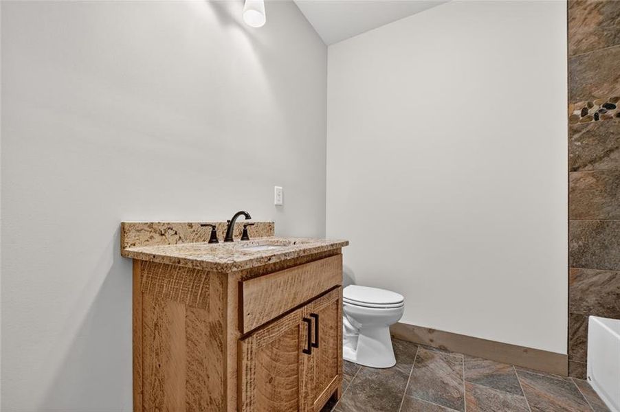 Furnished interior view inside a new home in , Ellijay (Image 14).