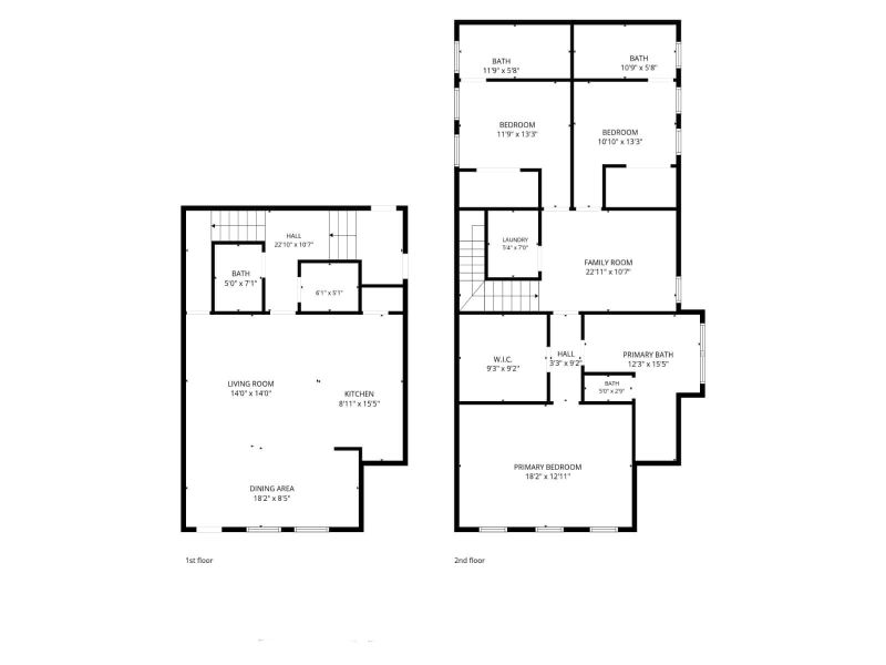 2D floor plan layout of this home in , Houston, TX (Image 4).