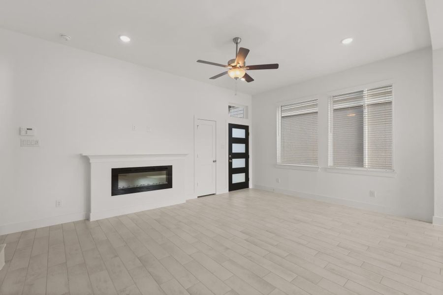 Representative unfurnished interior of a home built from the Cheverny by Chesmar Homes in Jubilee Chateau, Hockley (Image 11).