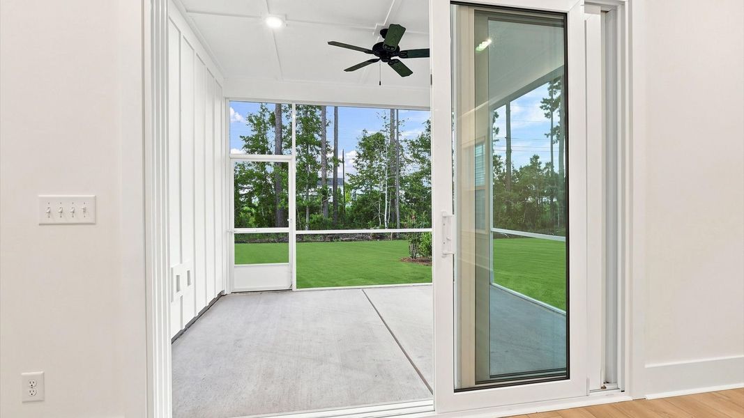 Representative furnished interior of a home built from the Beaufain by DRB Homes in Midtown at Nexton, Summerville (Image 9).
