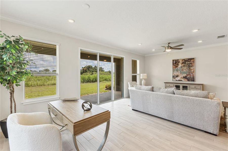 Furnished interior view inside a new home in , Ocala (Image 7).
