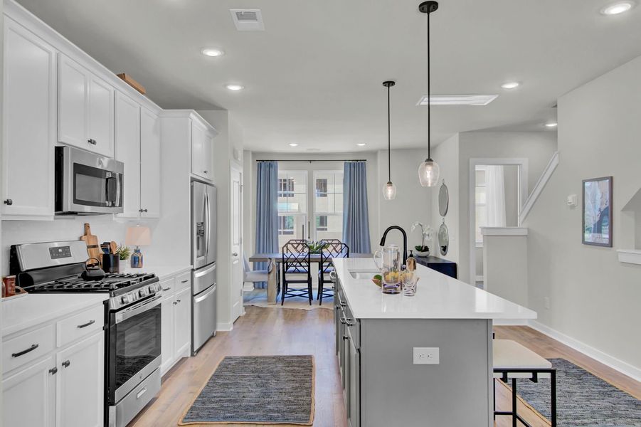 Kitchen and Dining Area