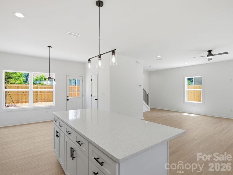 Furnished interior view inside a new home in , Charlotte (Image 5).