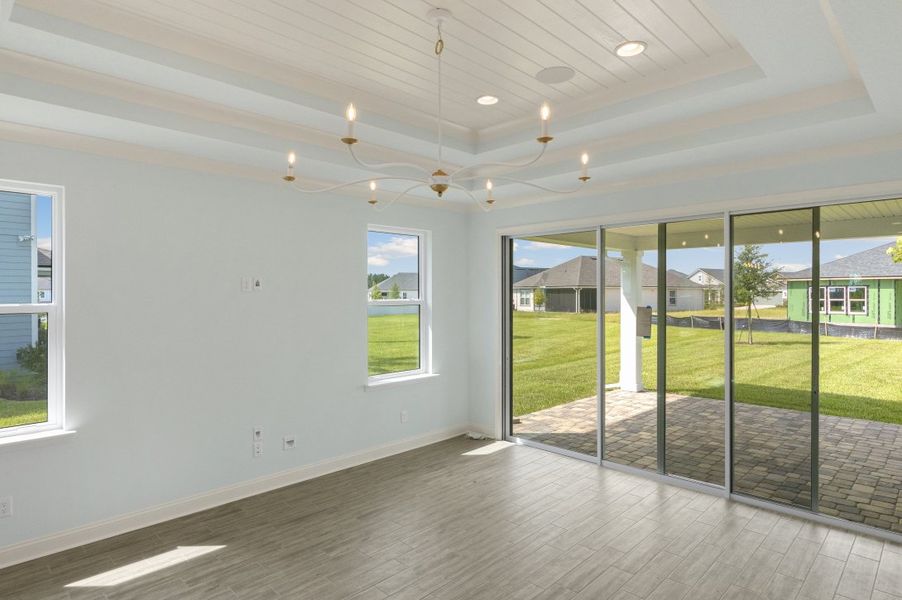 Representative unfurnished interior of a home built from the Sebring by Riverside Homes in Mariposa at EverRange, Jacksonville (Image 27).