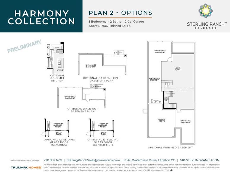 Plan 2: 1906 Options