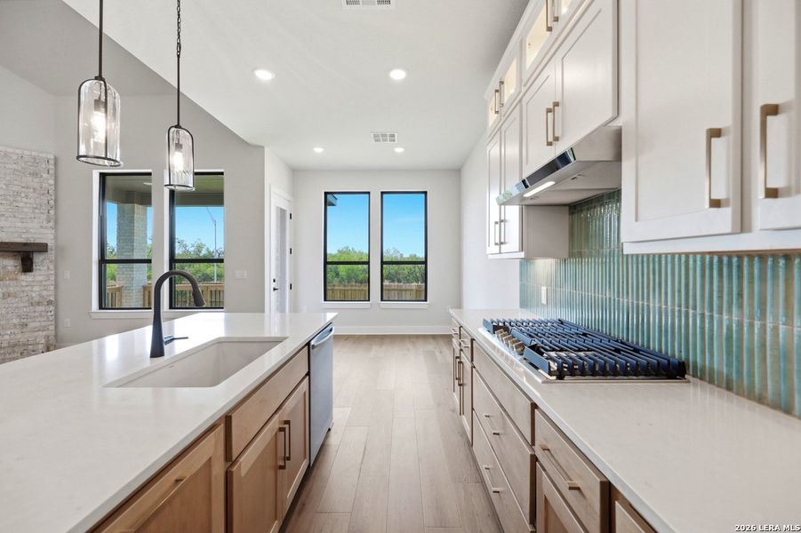 Furnished interior view inside a new home in VIDA, San Antonio (Image 10).