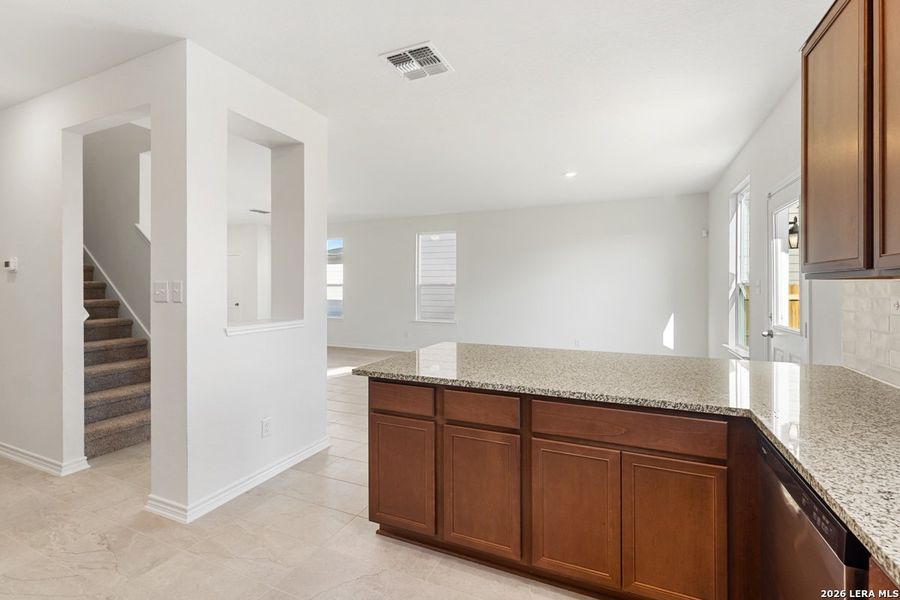 Furnished interior view inside a new home in The Granary - Heritage Collection, San Antonio (Image 9).