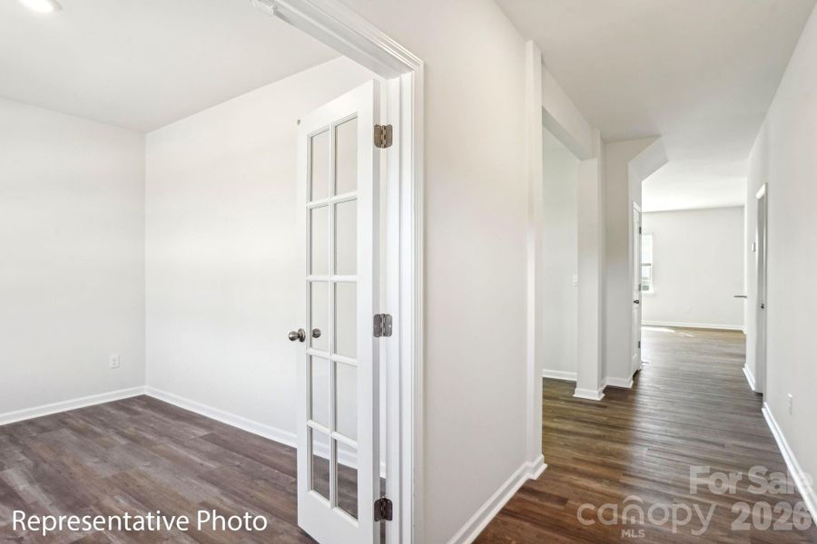 Spacious, unfurnished interior of a new home in Secrest Commons, Monroe (Image 25). Spacious, unfurnished interior of a new home in Secrest Commons, Monroe (Image 25).