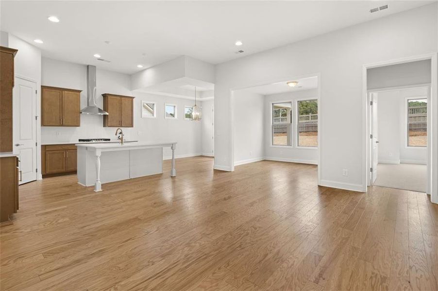 Spacious, unfurnished interior of a new home in Soleil Summit Chase, Snellville (Image 27).