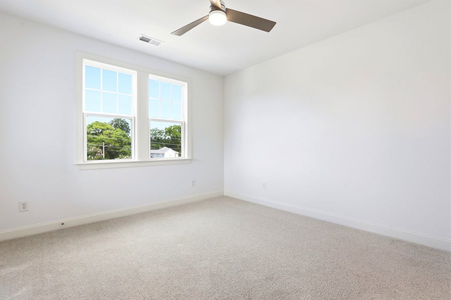 Representative unfurnished interior of a home built from the The Lofton by RobuckHomes in Downtown Wilmington Collective, Wilmington (Image 95).