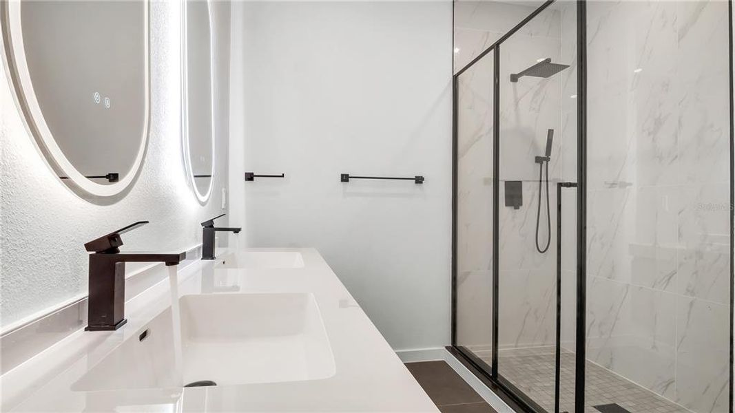 Furnished interior view inside a new home in , St. Petersburg (Image 7).