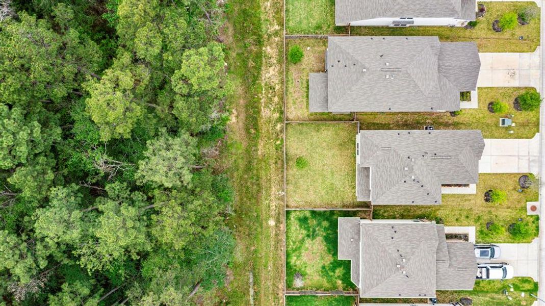 Aerial View with Greenbelt