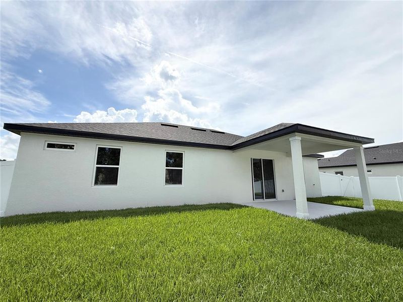 Exterior details and patio area of a home in , Sebring (Image 3). Exterior details and patio area of a home in , Sebring (Image 3).