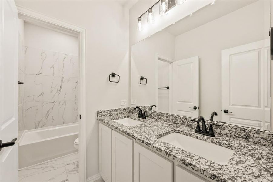 Furnished interior view inside a new home in Sunset Ridge, Alvarado (Image 7). Furnished interior view inside a new home in Sunset Ridge, Alvarado (Image 7).