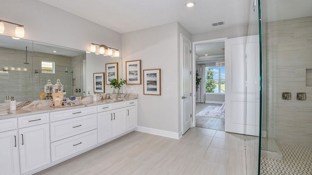 Furnished interior view inside a new home in Colbert Landings, Palm Coast (Image 24). Furnished interior view inside a new home in Colbert Landings, Palm Coast (Image 24).