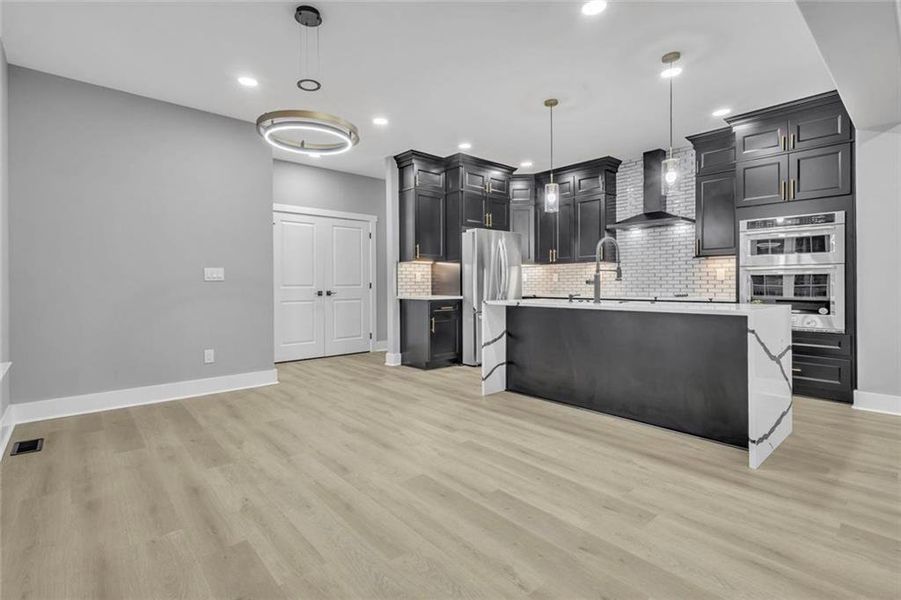 Furnished interior view inside a new home in , Fairburn (Image 7).