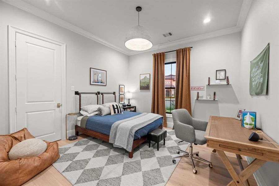 Furnished interior view inside a new home in , Copper Canyon (Image 22). Furnished interior view inside a new home in , Copper Canyon (Image 22).