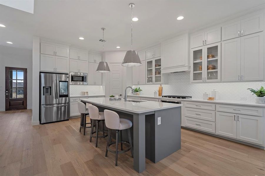 Open and spacious, adjacent to living Open and spacious, adjacent to living