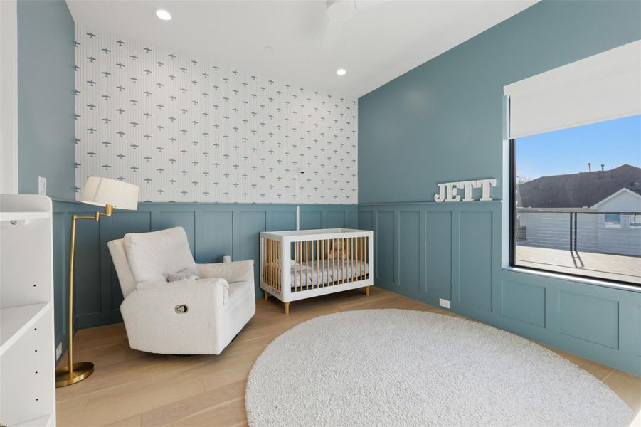 Furnished interior view inside a new home in , Bellaire (Image 45).