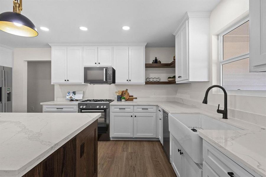 Furnished interior view inside a new home in , Brookston (Image 31).