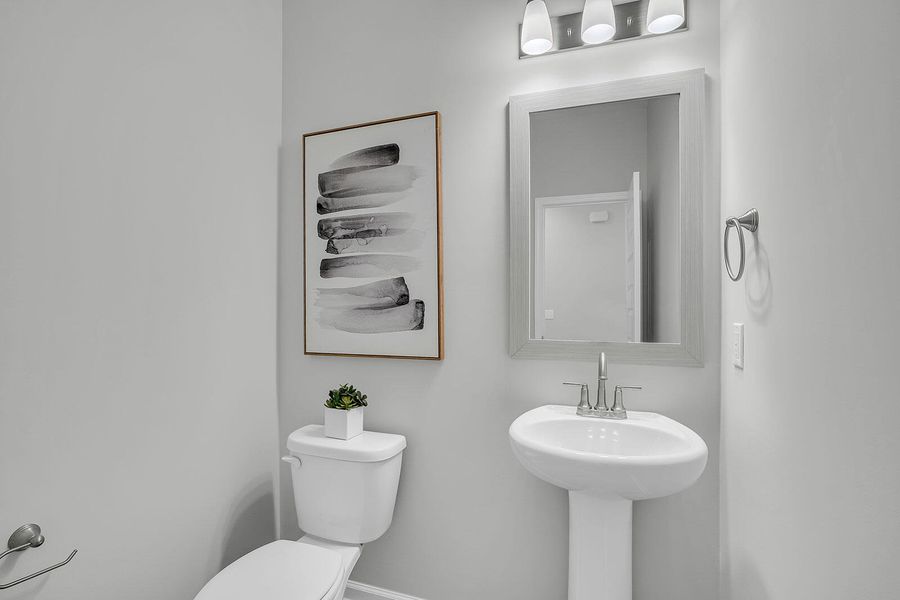 Furnished interior view inside a new home in Pineland Preserve, Summerville (Image 6).