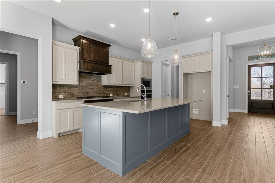 Furnished interior view inside a new home in Spring Valley Ranch, Paradise (Image 11).