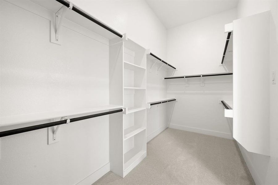 Furnished interior view inside a new home in Westside Preserve, Midlothian (Image 16).